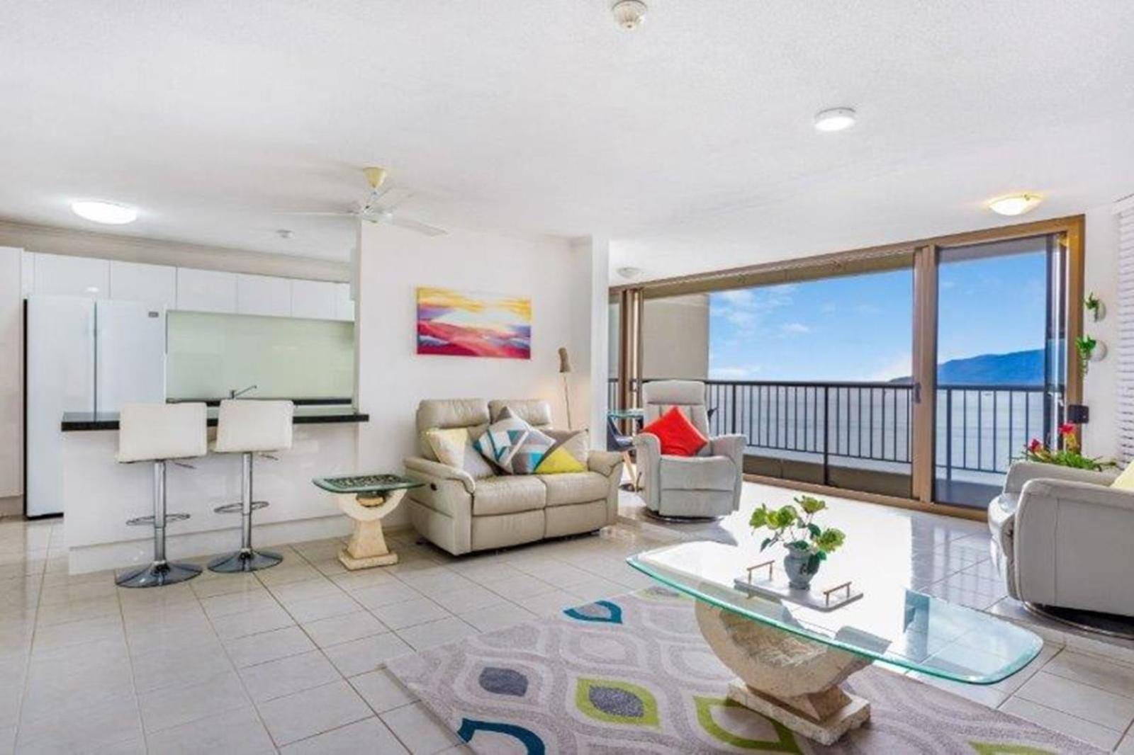 Cairns Ocean View Apartment In Aquarius Esterno foto